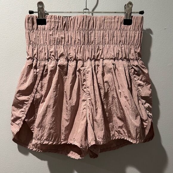 Free People FP Movement Way Home Shorts in Moonlight Mauve Size Small - Picture 2 of 14
